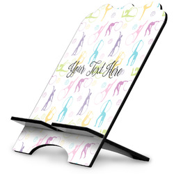 Gymnastics with Name/Text Stylized Tablet Stand (Personalized)