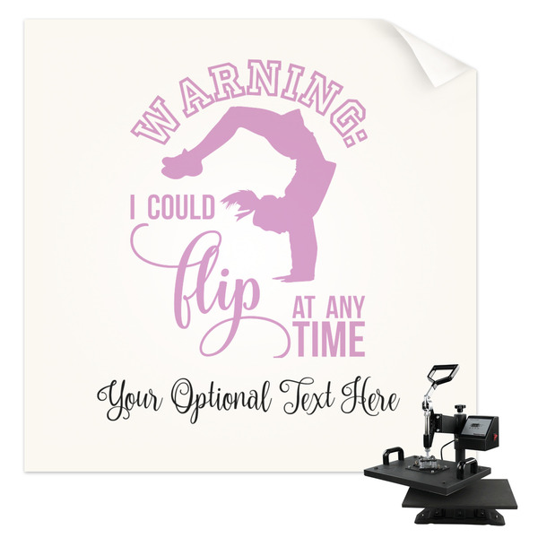 Custom Gymnastics with Name/Text Sublimation Transfer - Baby / Toddler (Personalized)