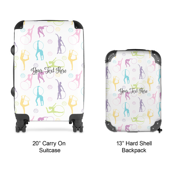 Gymnastics with Name/Text Suitcase Set 4 - APPROVAL