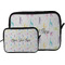 Gymnastics with Name/Text Tablet Sleeve (Size Comparison)