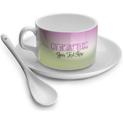 Gymnastics with Name/Text Tea Cup