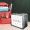 Gymnastics with Name/Text Tin Lunchbox - LIFESTYLE