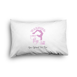 Gymnastics with Name/Text Pillow Case - Toddler - Graphic