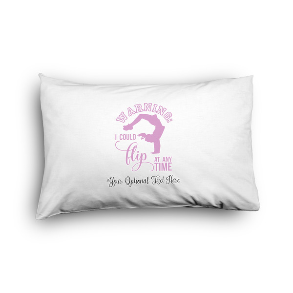 Custom Gymnastics with Name/Text Pillow Case - Toddler - Graphic