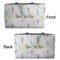 Gymnastics with Name/Text Tote w/Black Handles - Front & Back Views