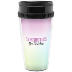 Gymnastics with Name/Text Acrylic Travel Mug without Handle (Personalized)