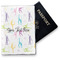 Gymnastics with Name/Text Vinyl Passport Holder (Personalized)