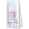 Gymnastics with Name/Text Kitchen Towel - Waffle Weave - Partial Print