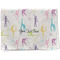 Gymnastics with Name/Text Waffle Weave Towel - Full Print Style Image