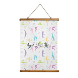 Gymnastics with Name/Text Wall Hanging Tapestry