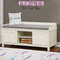Gymnastics with Name/Text Wall Name Decal Above Storage bench