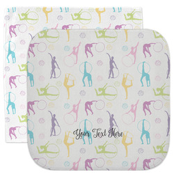 Gymnastics with Name/Text Facecloth / Wash Cloth (Personalized)