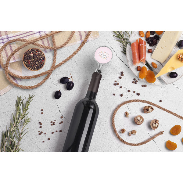 Gymnastics with Name/Text Wine Bottle Stopper - LIFESTYLE