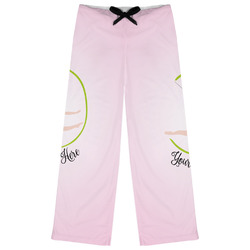 Gymnastics with Name/Text Womens Pajama Pants (Personalized)