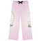 Gymnastics with Name/Text Womens Pajama Pants - S (Personalized)