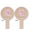 Gymnastics with Name/Text Wooden 6" Food Pick - Round - Double Sided - Front & Back