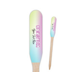 Gymnastics with Name/Text Paddle Wooden Food Picks - Double Sided