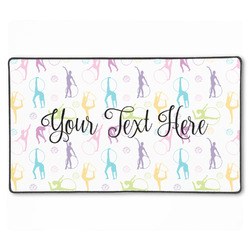 Gymnastics with Name/Text XXL Gaming Mouse Pad - 24" x 14"