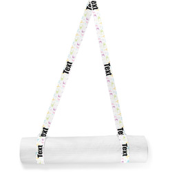 Gymnastics with Name/Text Yoga Mat Strap (Personalized)