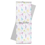 Gymnastics with Name/Text Yoga Mat Towel (Personalized)