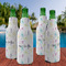 Gymnastics with Name/Text Zipper Bottle Cooler - Set of 4 - LIFESTYLE