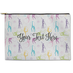 Gymnastics with Name/Text Zipper Pouch (Personalized)