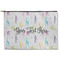Gymnastics with Name/Text Zipper Pouch Large (Front)