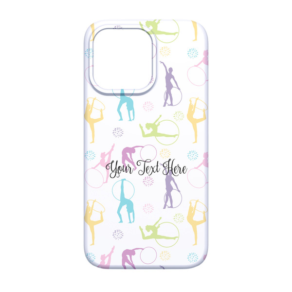 Gymnastics with Name/Text iPhone 13 Case - Back