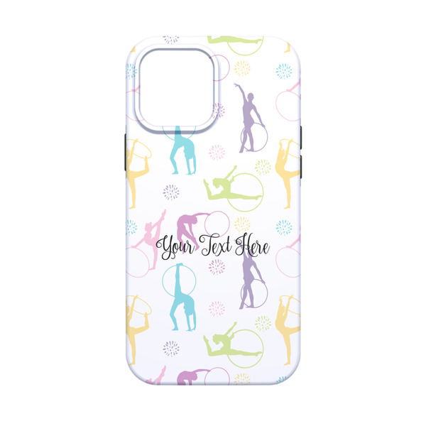 Gymnastics with Name/Text iPhone 13 Mini Tough Case - Back