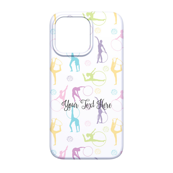 Gymnastics with Name/Text iPhone 13 Pro Case - Back