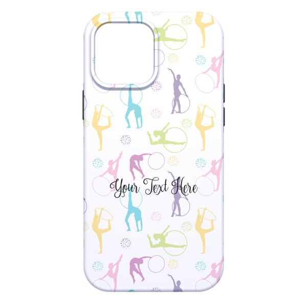Gymnastics with Name/Text iPhone 13 Pro Max Tough Case - Back