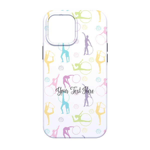 Gymnastics with Name/Text iPhone 13 Pro Tough Case - Back