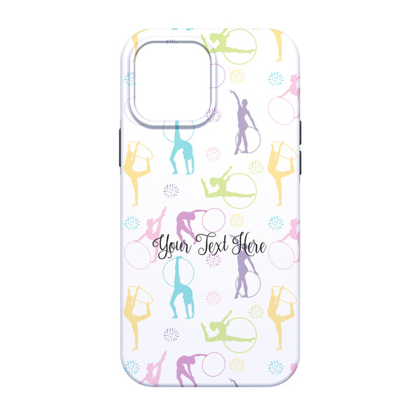 Gymnastics with Name/Text iPhone 13 Tough Case - Back
