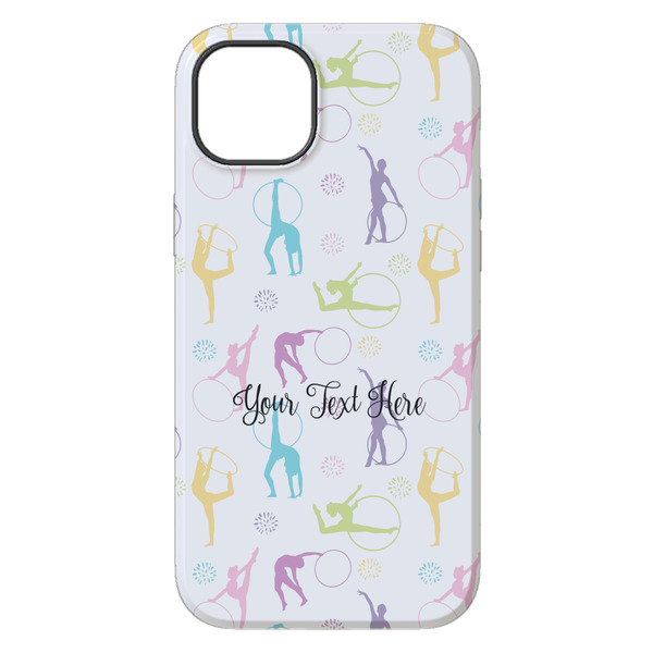 Gymnastics with Name/Text iPhone 14 Pro Max Tough Case - Back