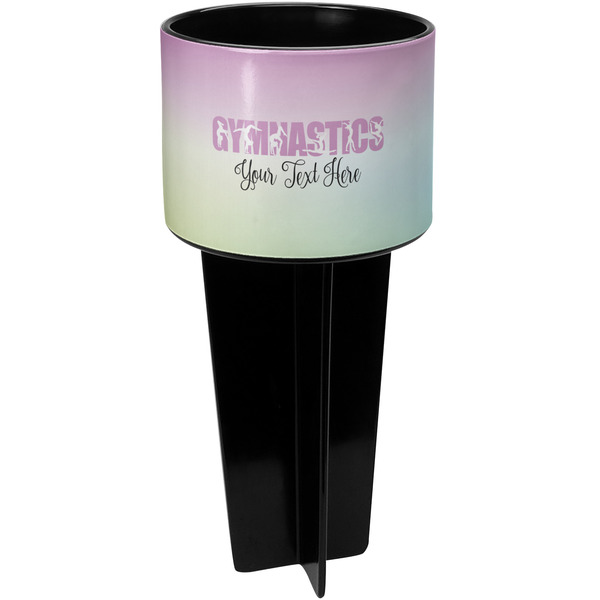 Gymnastics with Name/Text spiker_black_apvl