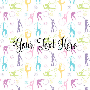 Gymnastics with Name/Text