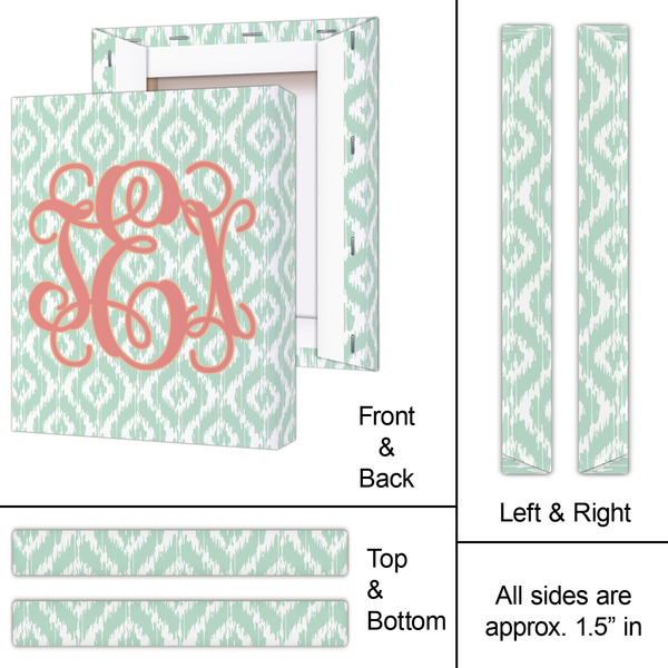 Monogram 11x14 - Canvas Print - Approval