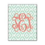 Monogram Wood Print - 11" x 14"