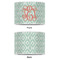 Monogram 12" Drum Lampshade - APPROVAL (Poly Film)