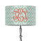 Monogram 12" Drum Lamp Shade - Fabric