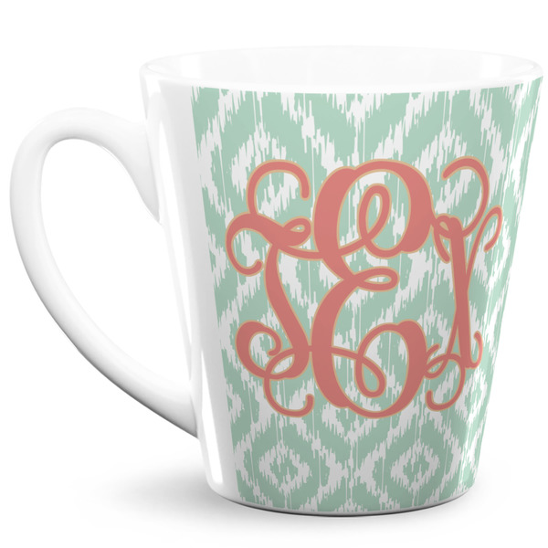 Custom Monogram 12 oz Latte Mug