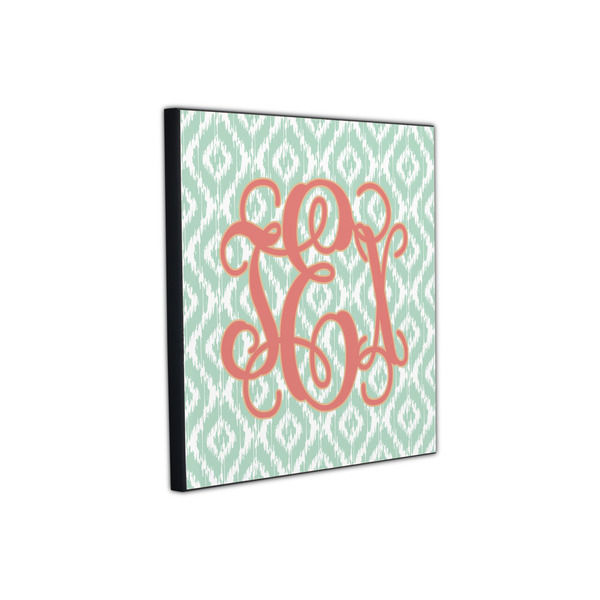 Monogram 12x12 Wood Print - Angle View