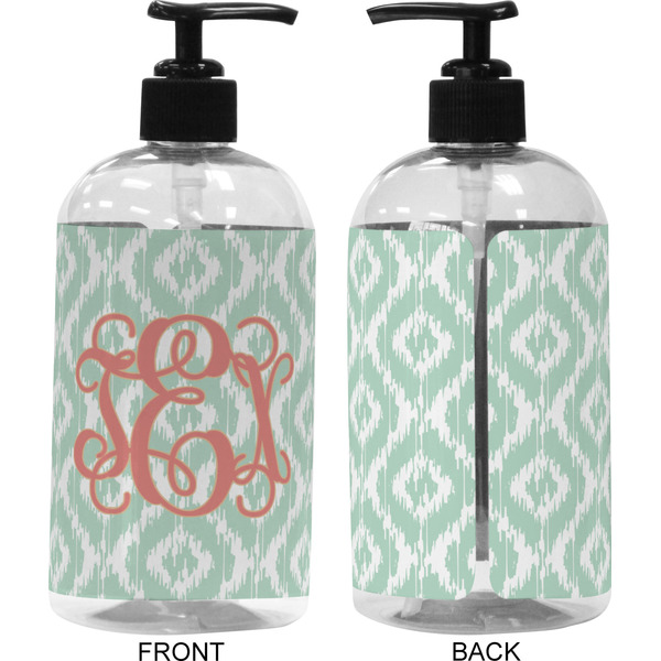 Monogram 16 oz Plastic Liquid Dispenser (Approval) - Black