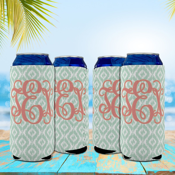 Monogram 16oz Can Sleeve - Set of 4 - LIFESTYLE