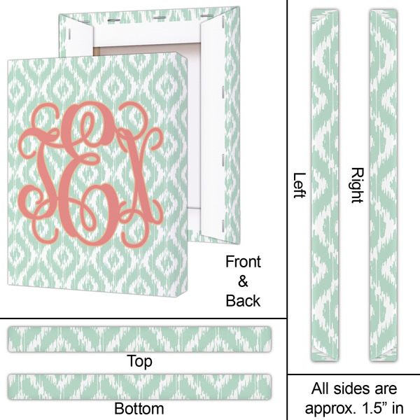 Monogram 16x20 - Canvas Print - Approval