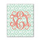 Monogram Wood Print - 16" x 20"