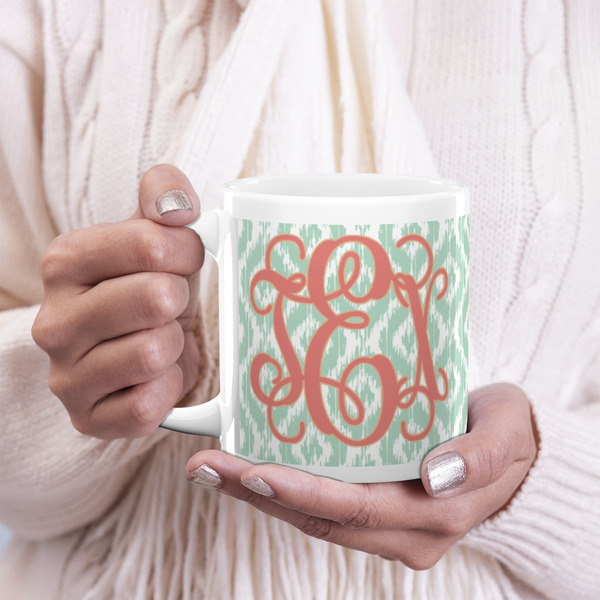 Monogram 20oz Coffee Mug - LIFESTYLE