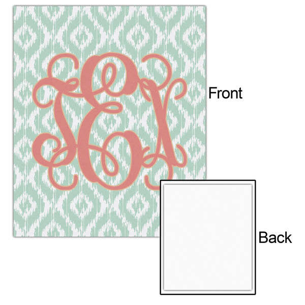Monogram 20x24 - Matte Poster - Front & Back