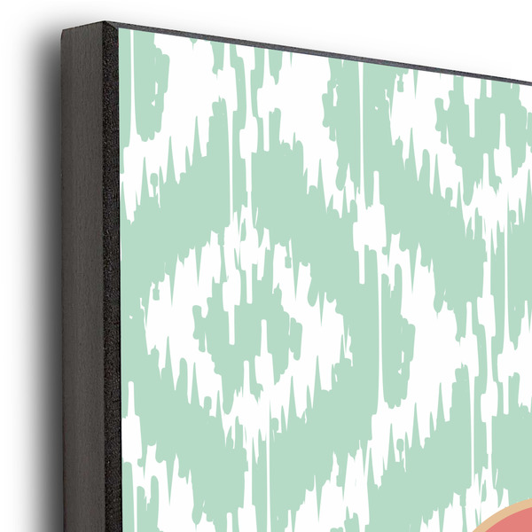 Monogram 20x24 Wood Print - Closeup