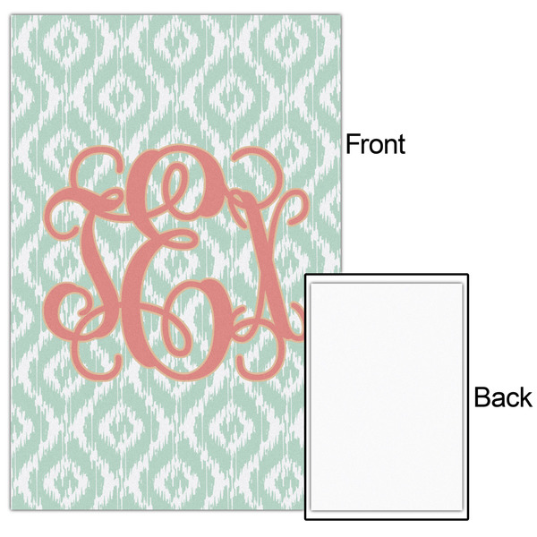 Monogram 20x30 - Matte Poster - Front & Back